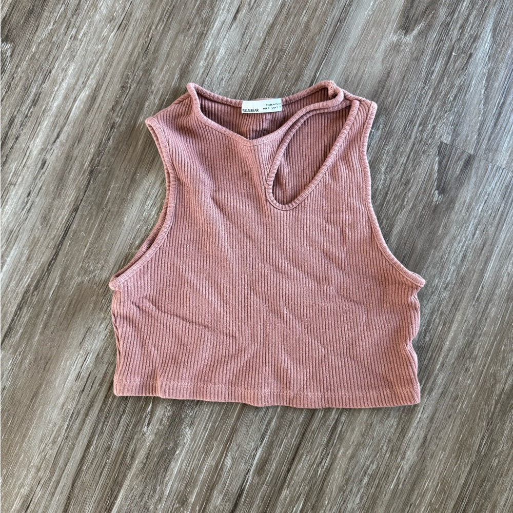 Super Crop Wine Top